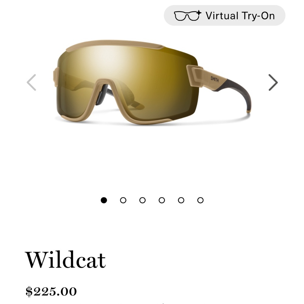 NIB SMITH Wildcat Sport Sunglasses